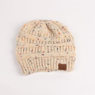 Soft Knit Beanie That's PERFECT for Ponytails & Buns