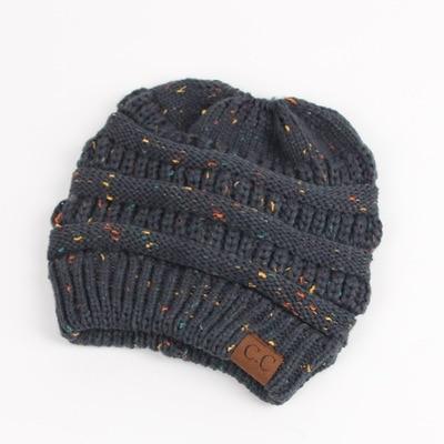 Soft Knit Beanie That's PERFECT for Ponytails & Buns