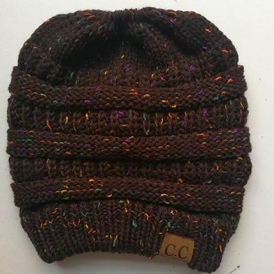 Soft Knit Beanie That's PERFECT for Ponytails & Buns