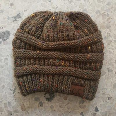 Soft Knit Beanie That's PERFECT for Ponytails & Buns