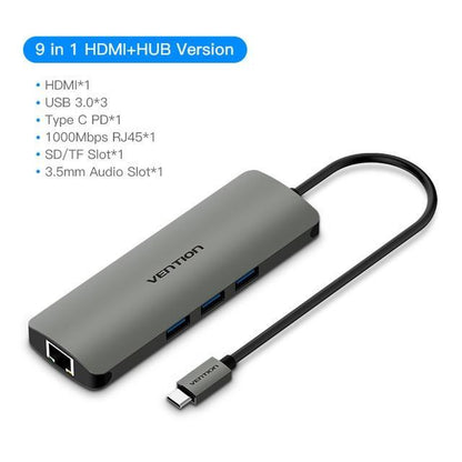 Universal USB Hub Type C