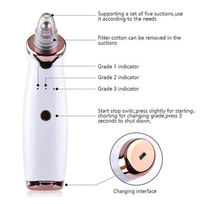 Blackhead Removal Vacuum Suction Diamond Dermabrasion Machine