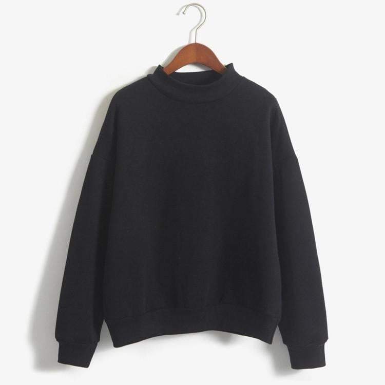 Women Sweatshirts Plus Size Plus Velvet Thicken Pullover Casual