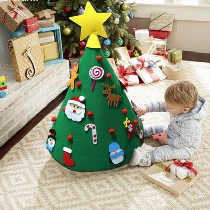 Kids DIY 3D Christmas Tree