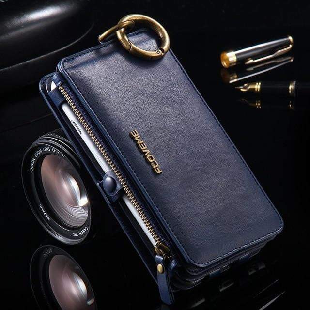 FLOVEME Luxury Retro Phone Case Wallet