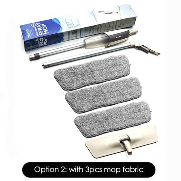 Magic Spray Mop Wooden Floor With Reusable Microfiber Pads