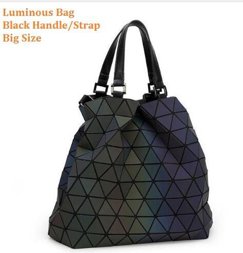 Multiple-Style Glow in Dark Premium Quality Designer Luminous Geometric Shoulder Handbag For Women