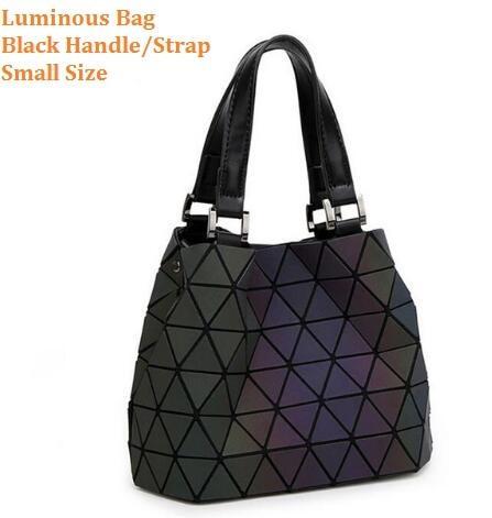 Multiple-Style Glow in Dark Premium Quality Designer Luminous Geometric Shoulder Handbag For Women