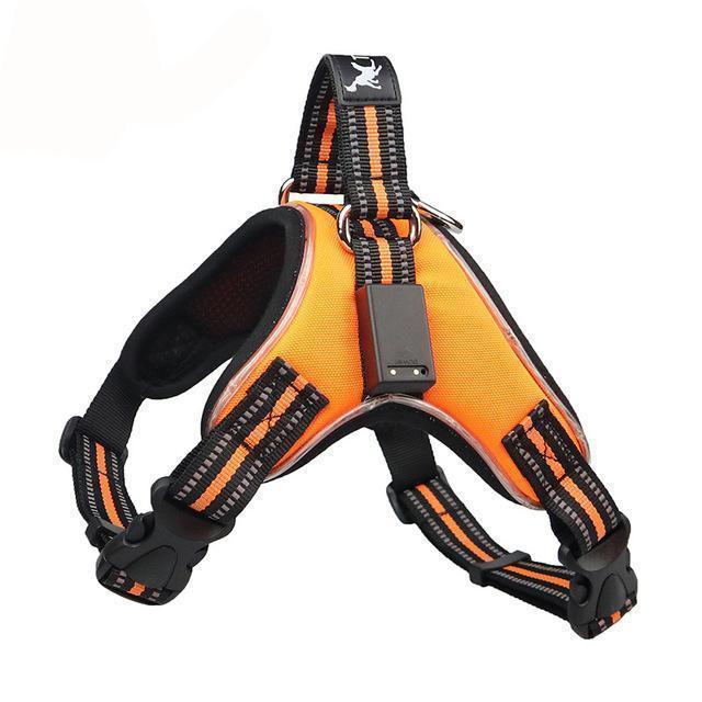 No Pull Dog Harness Vest with LED Lamp