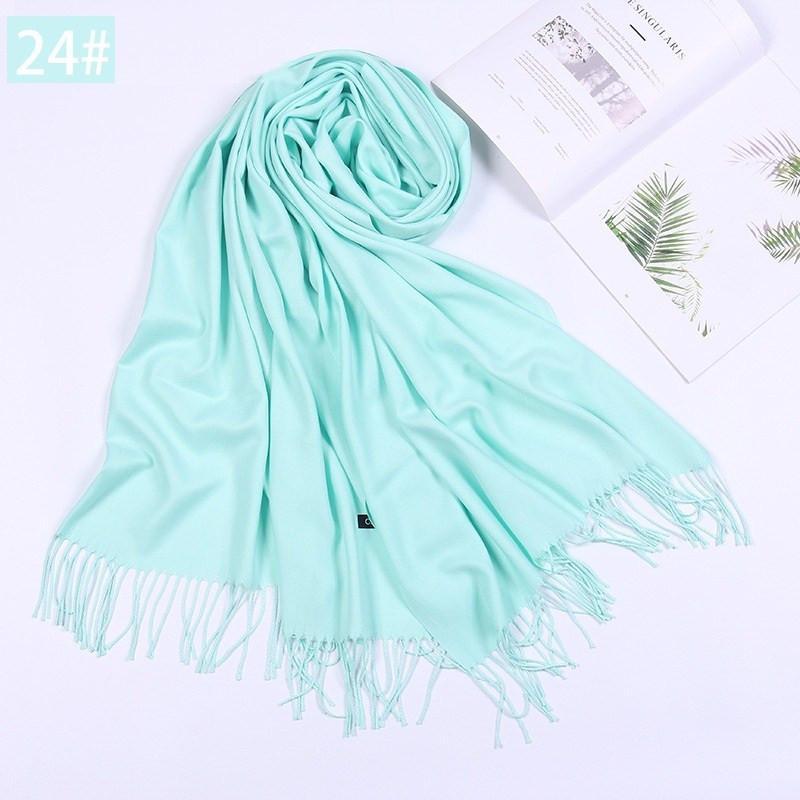 Nordic Light Series Super Soft Warm Scarf with Tassel