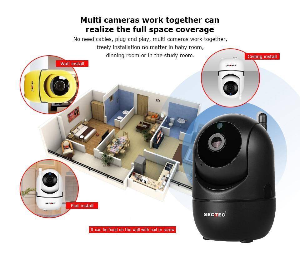 1080P HD Wireless IP Security Camera