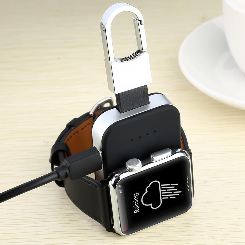 Go-Charge Wireless Smart Watch Power Bank (Compatible W/ Apple Watch 1, 2, 3, & 4)