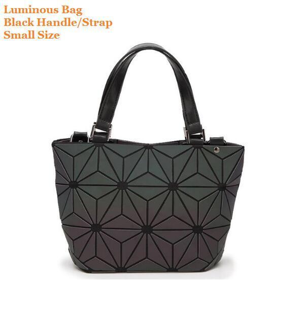 Multiple-Style Glow in Dark Premium Quality Designer Luminous Geometric Shoulder Handbag For Women