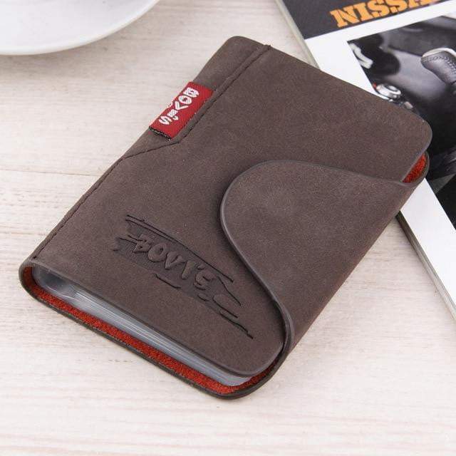 Men Vintage Credit Card Wallet Holder
