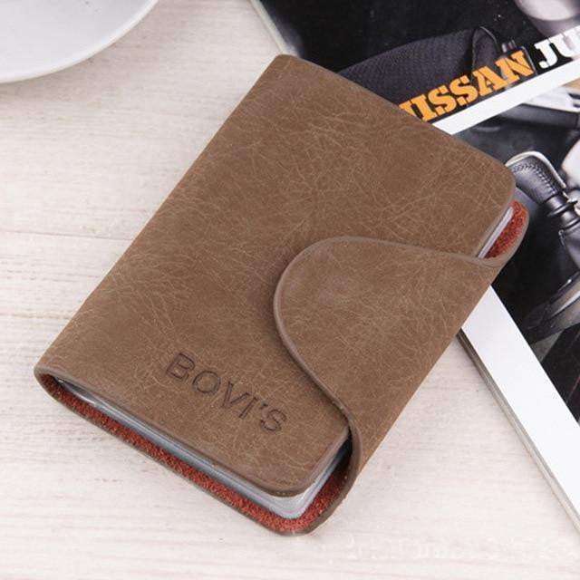 Men Vintage Credit Card Wallet Holder