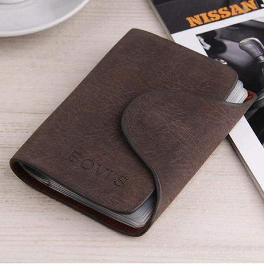 Men Vintage Credit Card Wallet Holder