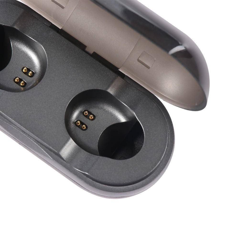 Auto Pairing Wireless Bluetooth 5.0 TWS Noise Cancelling Earbuds with Charging Case