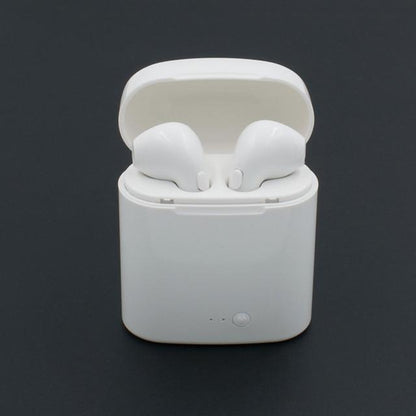 Wireless Headset Bluetooth Earpieces Twin Earphone With Charging Box For All Phones