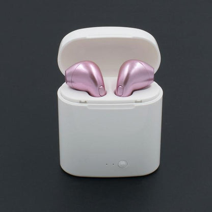 Wireless Headset Bluetooth Earpieces Twin Earphone With Charging Box For All Phones