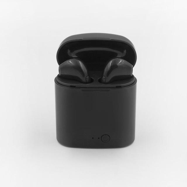 Wireless Headset Bluetooth Earpieces Twin Earphone With Charging Box For All Phones