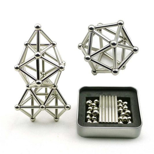 Magnetic Sticks & Balls For Innovative Toys Building