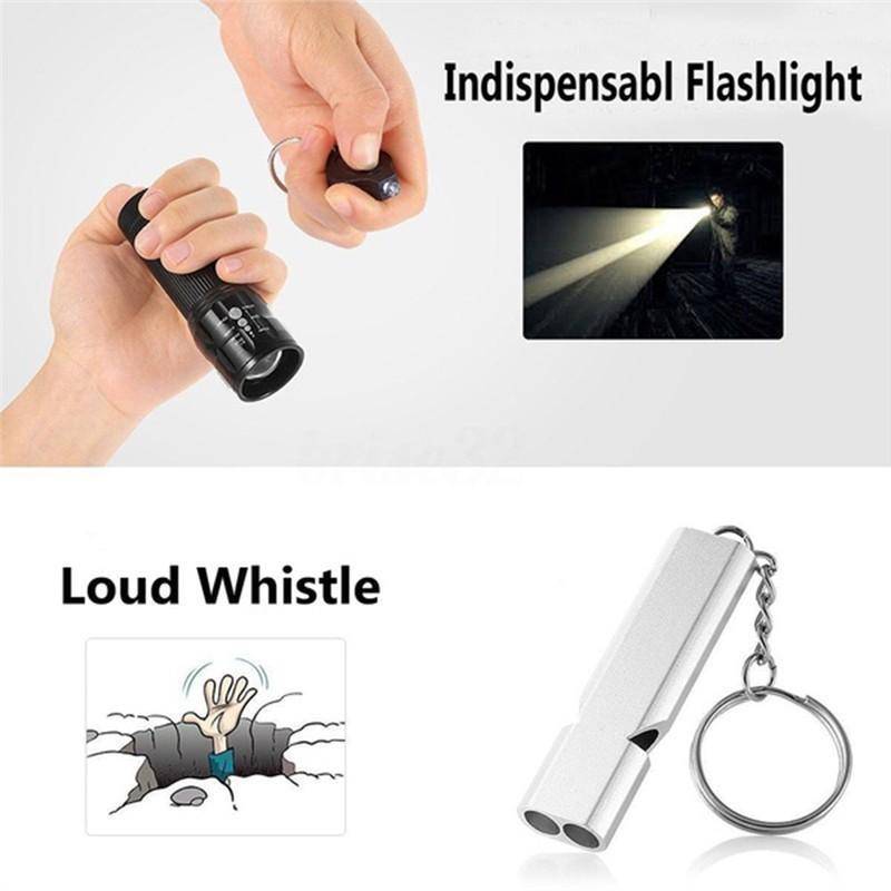 13 in 1 Outdoor Emergency Survival Kit Survival Gear