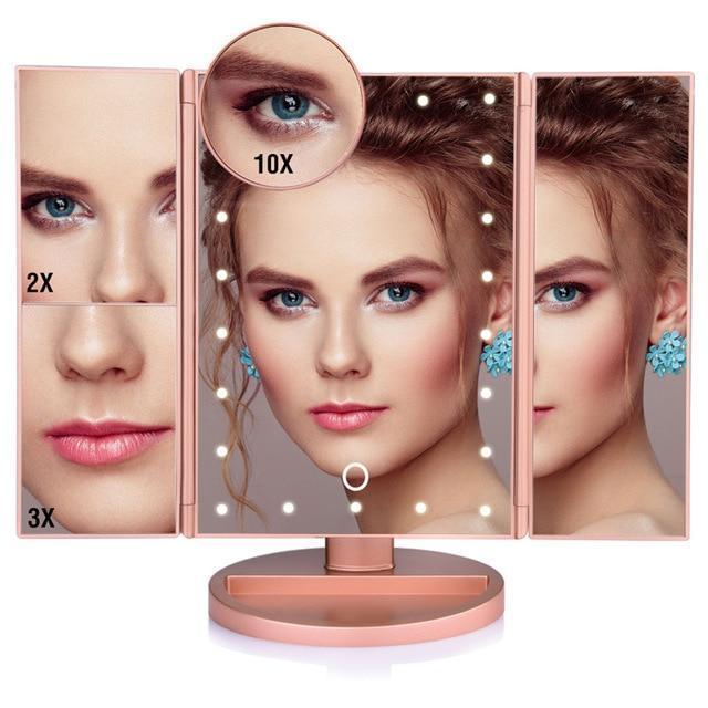 Magnifying Vanity Mirror with Lights