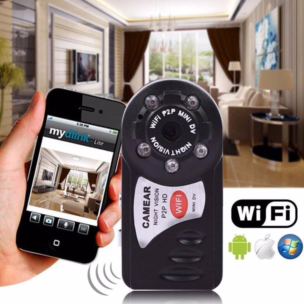 Mini WiFi digital video recorder camera with night vision