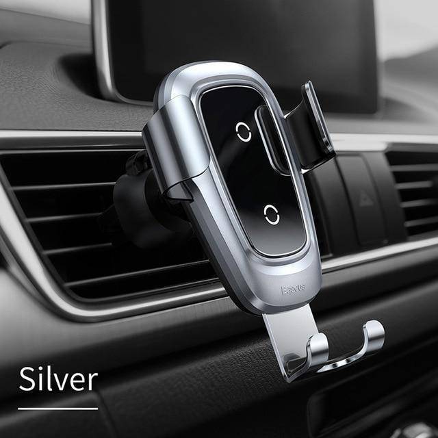 Qi Wireless Gravity Car Charger for iPhone and Samsung