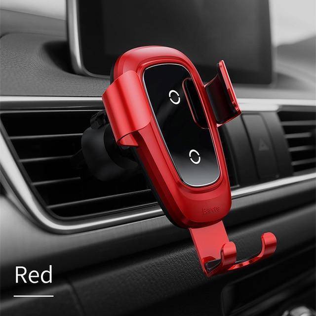 Qi Wireless Gravity Car Charger for iPhone and Samsung