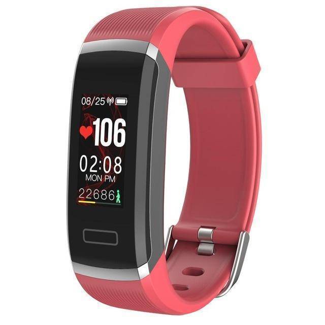 Fitness Tracker With Heart Rate Monitor - Waterproof Smart Wristband With Color Screen