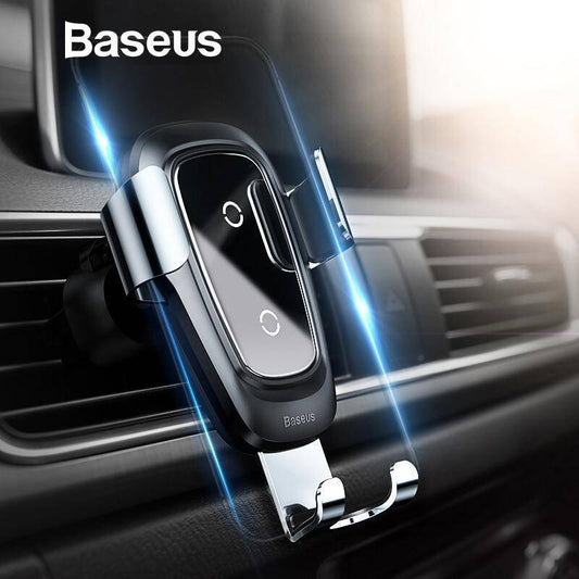 Qi Wireless Gravity Car Charger for iPhone and Samsung