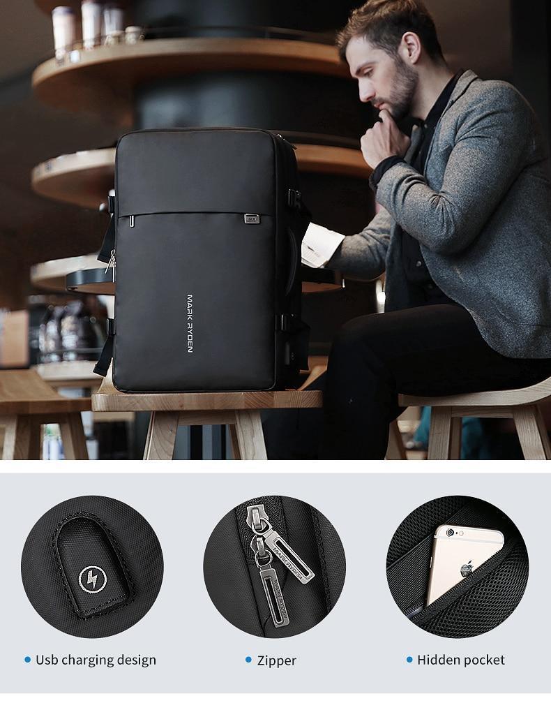 Anti-Thief Laptop Backpack