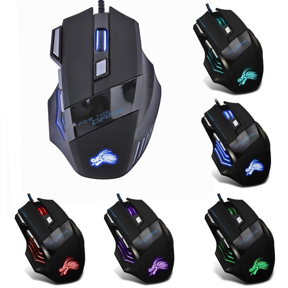 Pc Gaming Mouse 7 Buttons