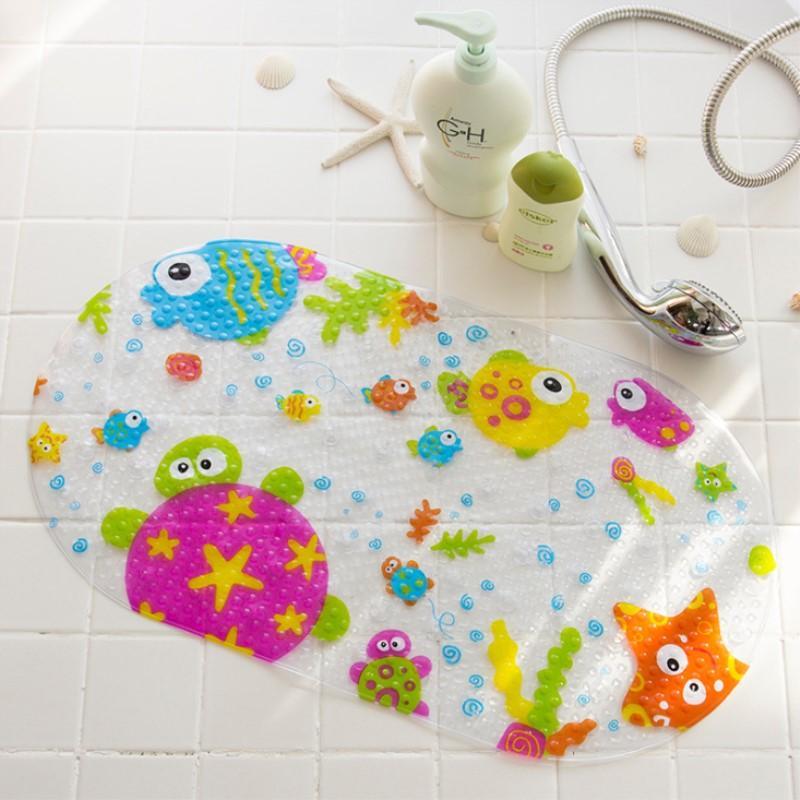 High Quality Cartoon Animal Shape PVC Non- Slip Bath Mat