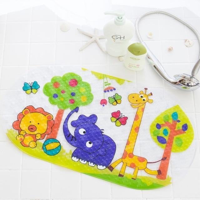 High Quality Cartoon Animal Shape PVC Non- Slip Bath Mat