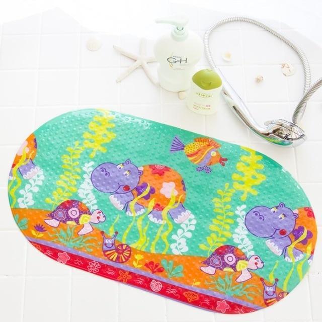 High Quality Cartoon Animal Shape PVC Non- Slip Bath Mat