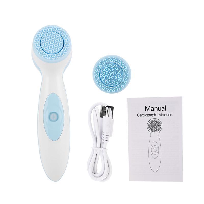 Electric Facial Cleansing Scrub Brush