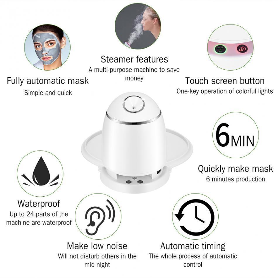 DIY Beauty Salon Collagen Facial Mask Maker Machine