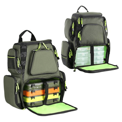 Waterproof Fishing Backpack for Tackles & Lure Box