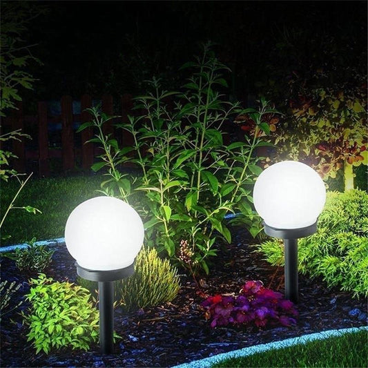 Outdoor solar garden path lights LED Lamp 4Pcs