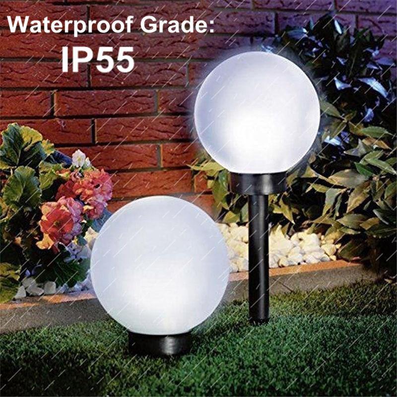 Outdoor solar garden path lights LED Lamp 4Pcs
