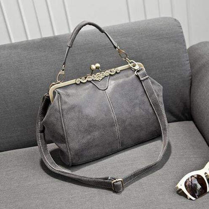 British Vintage Hardware Matte Women Messenger Bags