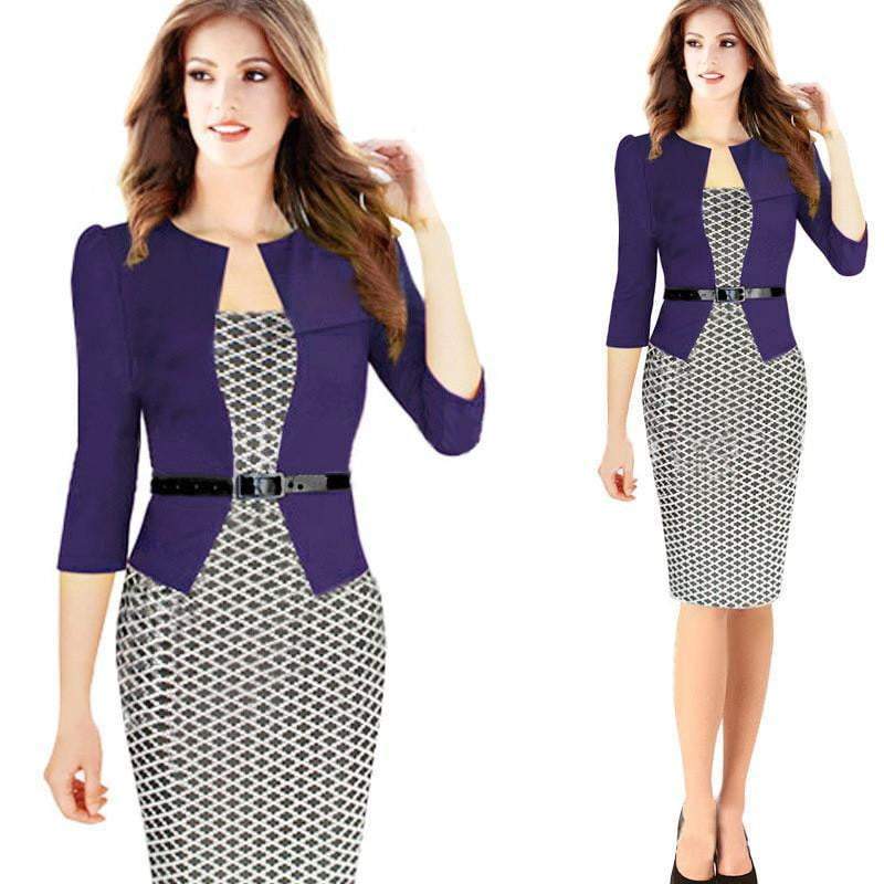 Women Dress Suit Elegant Business Suits Blazer Formal Office Suits Work Tunics