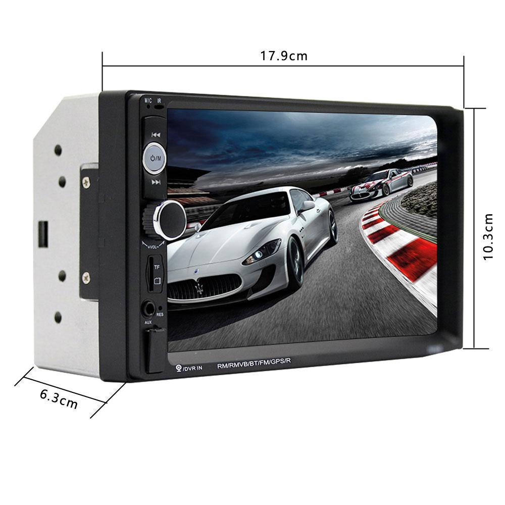 2DIN Car Radio Stereo Bluetooth MP4 MP5 USB Player Touchscreen