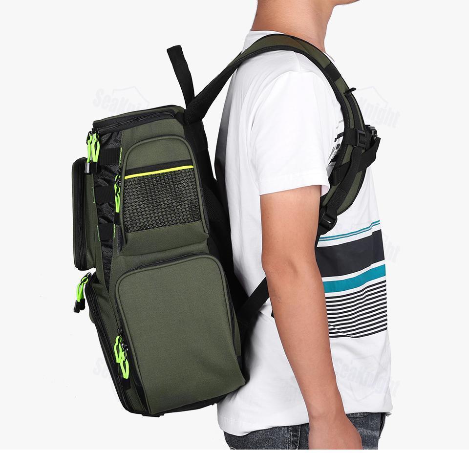 Waterproof Fishing Backpack for Tackles & Lure Box