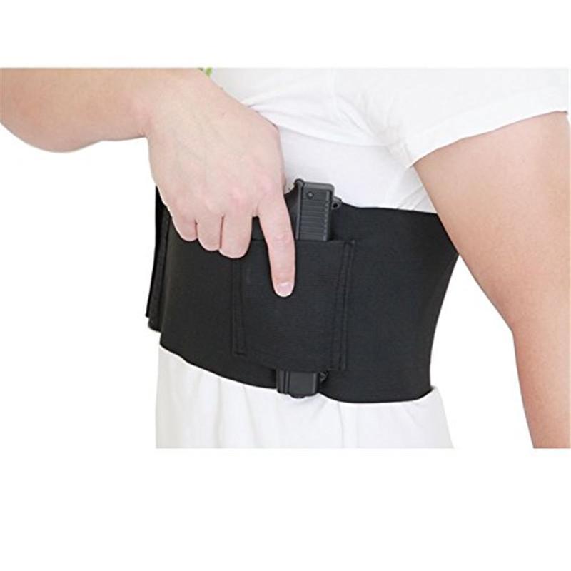 Belly Band Holster With Adjustable Waist Gun Holster