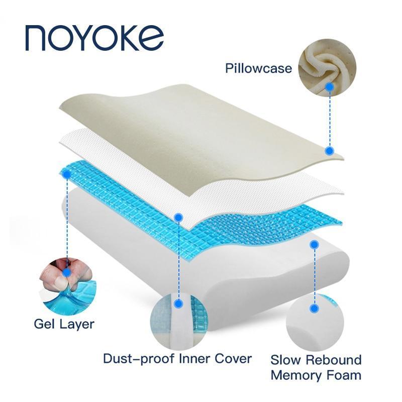 Cooling Memory Foam Gel Pillow