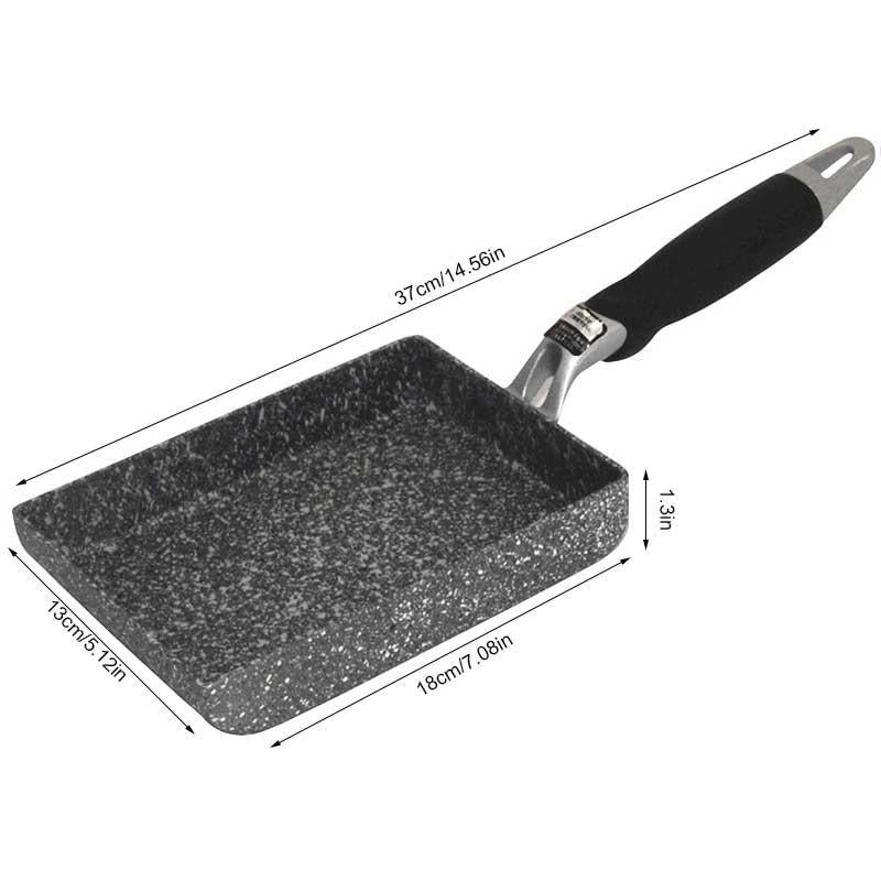 Tamagoyaki Pan Rectangle Frying Pan Japanese Omelette Pan/Egg Pan