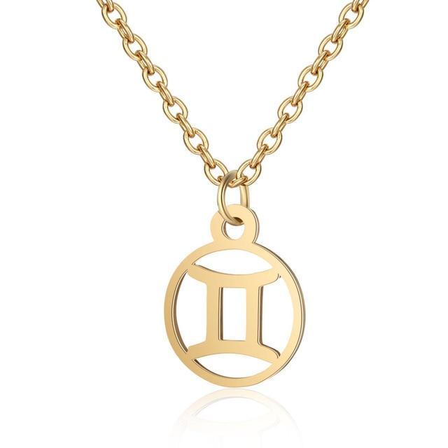 Zodiac Gold Necklace